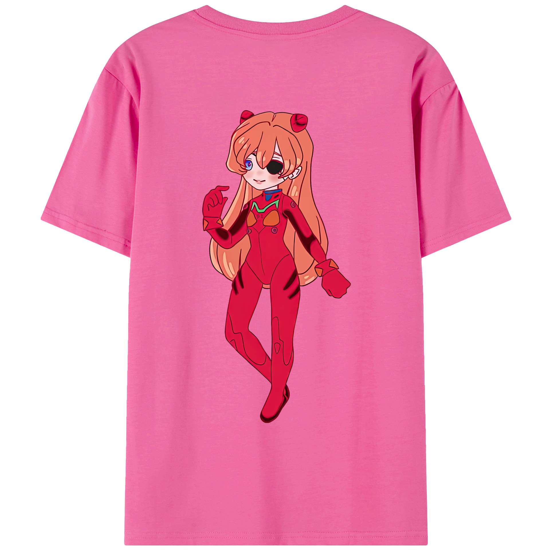 （画像用） EVA 新世紀エヴァンゲリオン レディース半袖Tシャツ(バックプリント)